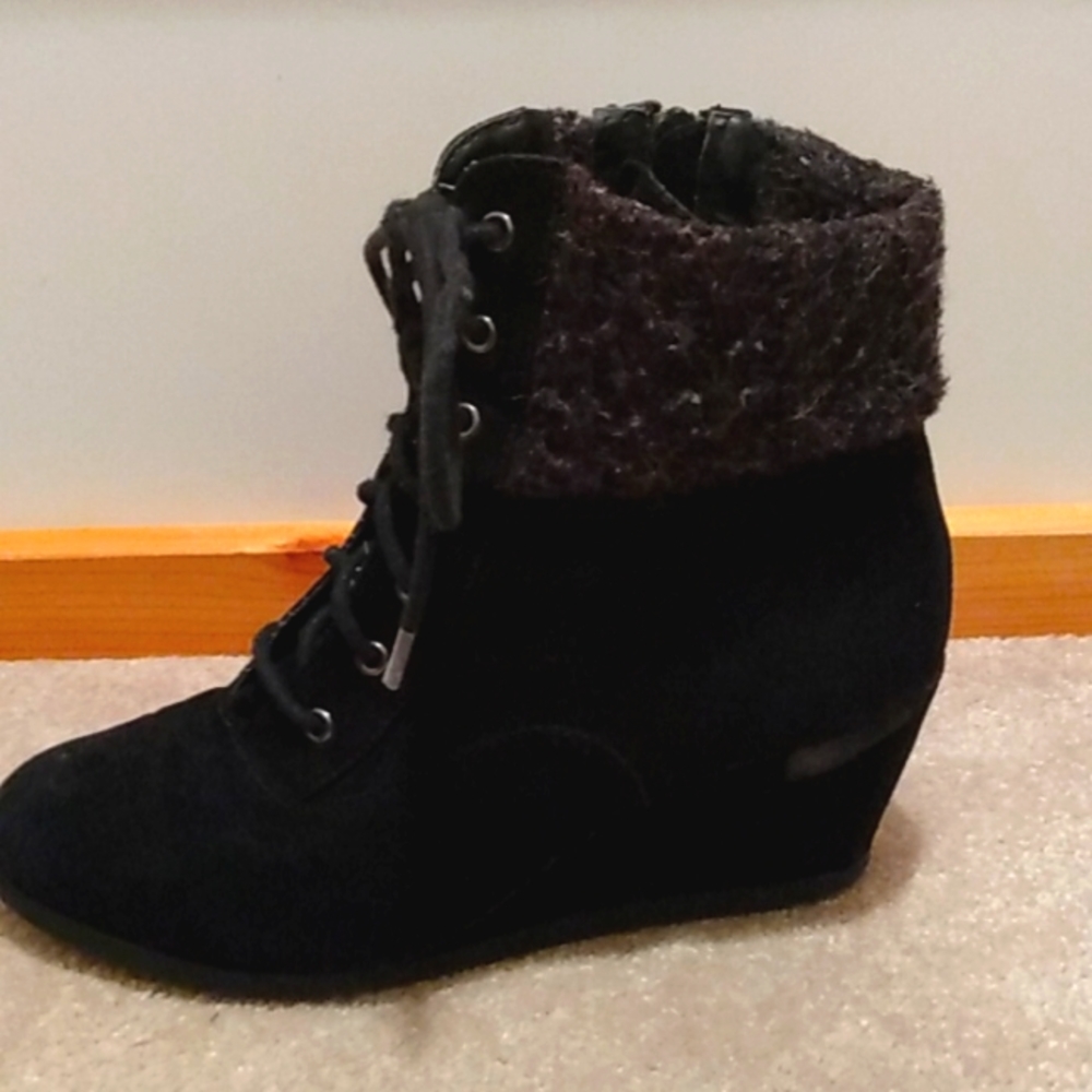 Black High Heel Boots